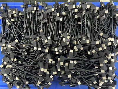 90도 굽힘이 있는 30000개 USB-C 대 USB-C